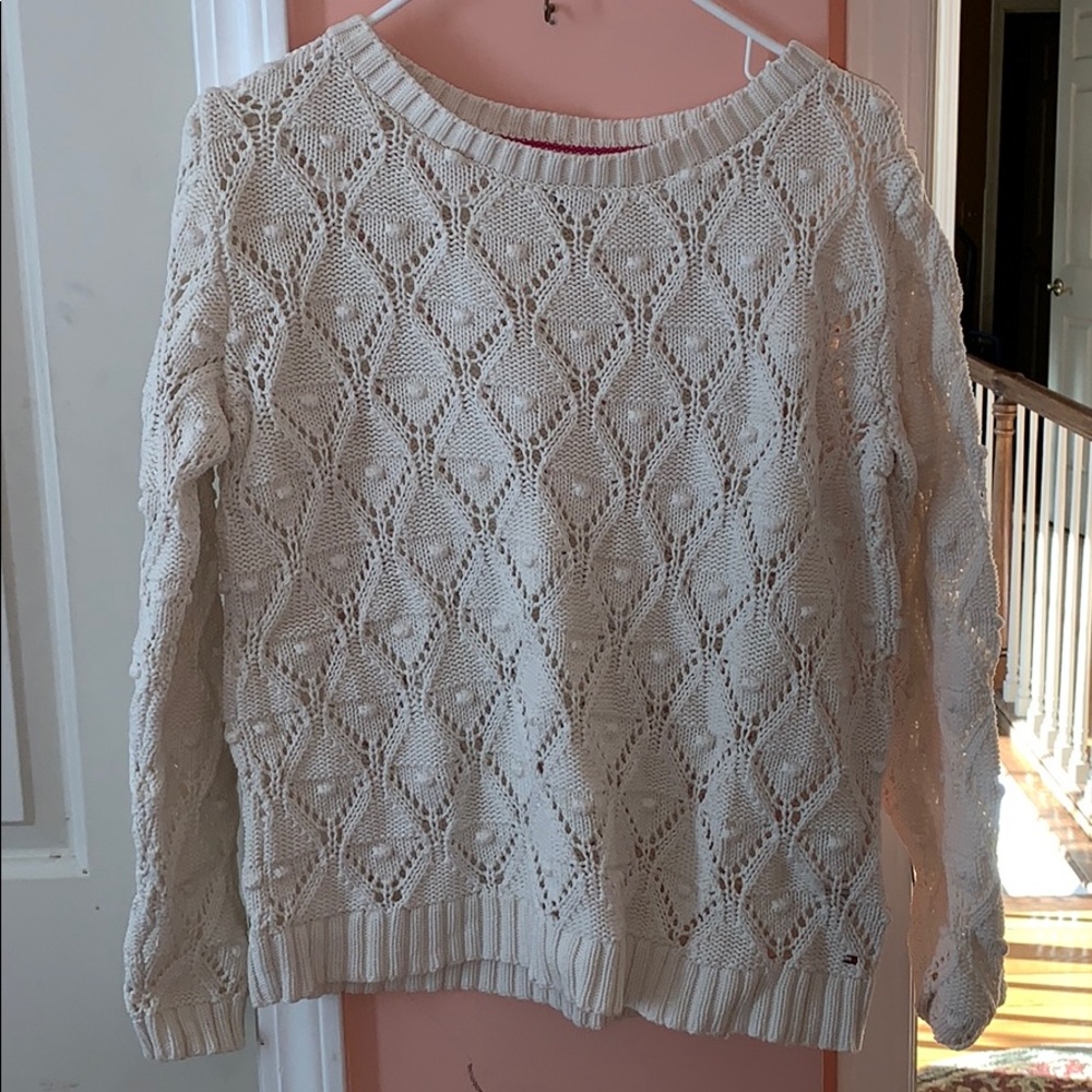 Off white knit sweater